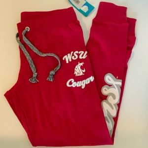 WSU Cougars joggers NWOT small